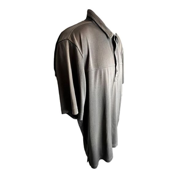 Travis Mathew Men's Collared Short Sleeve Golf Polo Shirt Charcoal Gray Medium - Picture 3 of 8